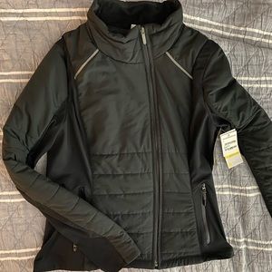 Zella Quilted Full Zip NWT L